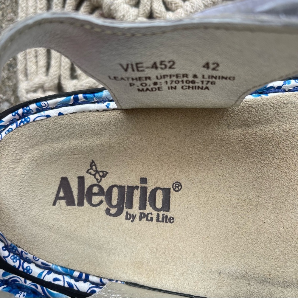 Alegria Sandals Size 42 - Picture 12 of 12